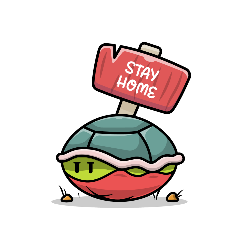 Mascot-Stay-Home